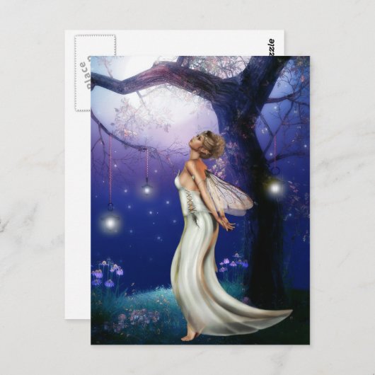 Dochter van de maan briefkaart (Voorkant / Achterkant)