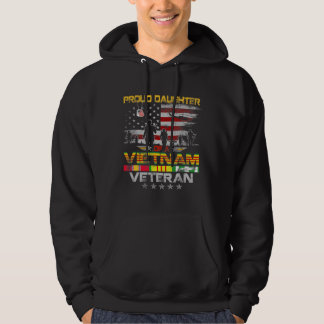 Dochter van de Vietnamese veteranenvlag Vietnam W Hoodie