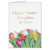 Dochter van de wet Happy Pasen (Voorkant)