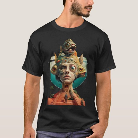 Dochter van de zee t-shirt (Voorkant)
