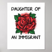 dochter van een immigrant poster (Voorkant)
