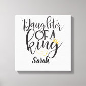 Dochter van een Koning  Canvas Afdruk (Voorkant)
