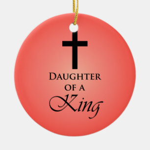 Dochter van een koning keramisch ornament