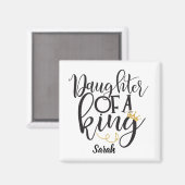 Dochter van een Koning  Magneet (Voorkant / Achterkant)