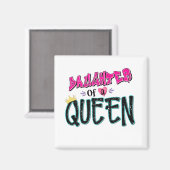 Dochter van een koningin magneet (Voorkant / Achterkant)