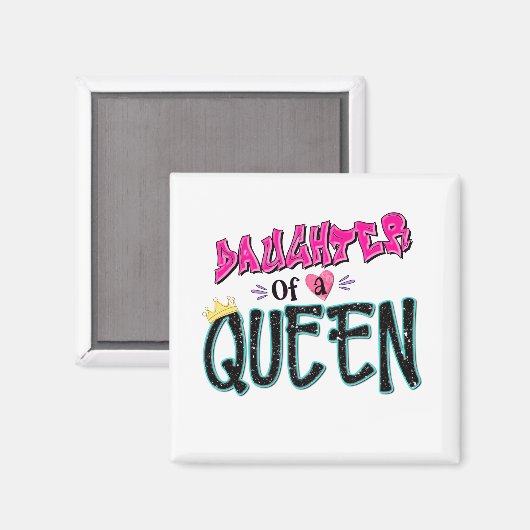 Dochter van een koningin magneet (Voorkant / Achterkant)