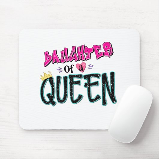 Dochter van een koningin muismat (Met muis)