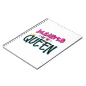 Dochter van een koningin notitieboek (Linkerzijde)