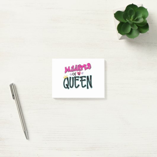Dochter van een koningin post-it® notes (Kantoor)