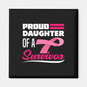 Dochter van een overlevende moeder borstkanker bew magneet