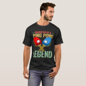 Dochter van een pingponglegende t-shirt (Voorkant volledig)