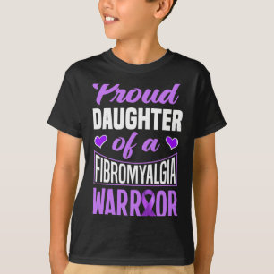 Dochter van een strijder tegen fibromyalgie t-shirt