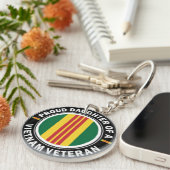 Dochter van een Vietnam Vet Sleutelhanger (Voorkant Rechts)