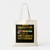 Dochter van een Vietnam veteraan... ik ben trots o Tote Bag (Achterkant)