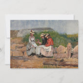 Dochter van een visser | Winslow Homer (Voorkant)