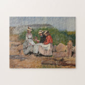 Dochter van een visser | Winslow Homer Legpuzzel (Horizontaal)