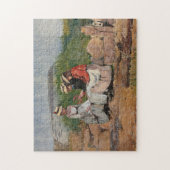 Dochter van een visser | Winslow Homer Legpuzzel (Verticaal)