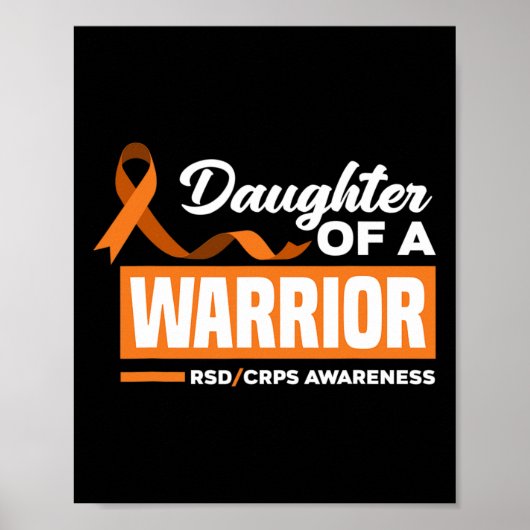 Dochter van een Warrior Support supporter RSD CRPS Poster (Voorkant)