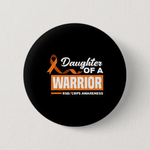 Dochter van een Warrior Support supporter RSD CRPS Ronde Button 5,7 Cm