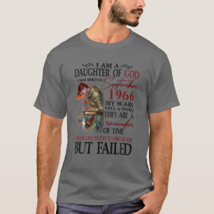 Dochter van God, ik ben geboren in september 1966 T-shirt