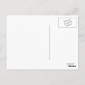 Dochter van het briefkaart van zeemeermin (Achterkant)