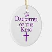 Dochter van het King-ontwerp Keramisch Ornament (Rechts)