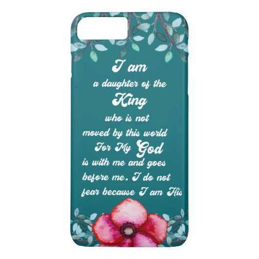 Dochter van het koning Christelijk Inspirerend Case-Mate iPhone Case (Achterkant)