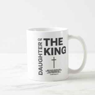 Dochter van het Koningskind Gods Christelijke vrou Koffiemok
