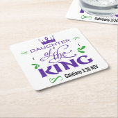 Dochter van het Onderzetter van het King Paper (Schuin)