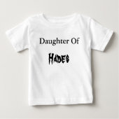 Dochter van het shirt van het baby Hades (Voorkant)