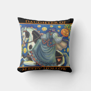 DOCHTER VAN HET SLEEPY HOLLOW HALLOWEEN SIERKUSSEN