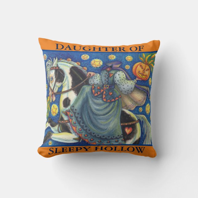 DOCHTER VAN HET SLEEPY HOLLOW HALLOWEEN SIERKUSSEN (Voorkant)
