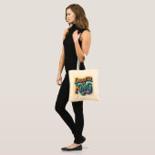 "Dochter van King Jumbo Canvas tas – Ai design (Voorkant (model))