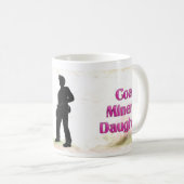 Dochter van kolenmijner koffiemok (Voorkant rechts)