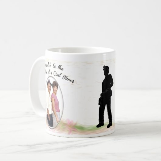 Dochter van kolenmijner koffiemok (Voorkant links)