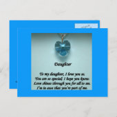 Dochter van mijn Briefkaart (Voorkant / Achterkant)