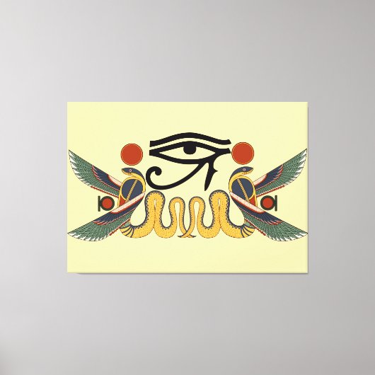 Dochter van Ra Protection Sigil Canvas Afdruk (Voorkant)