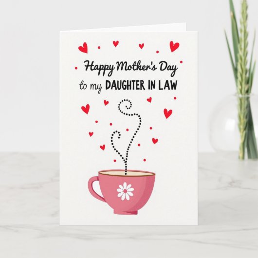 Dochter van Rode Harten Kaart (Voorkant)