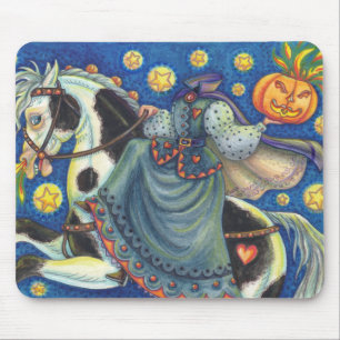 DOCHTER VAN SLAAPHOLLOW, HALLOWEEN MOUSEPAD MUISMAT