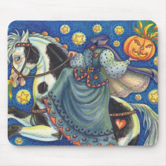 DOCHTER VAN SLAAPHOLLOW, HALLOWEEN MOUSEPAD MUISMAT (Voorkant)