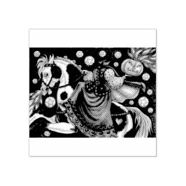 DOCHTER VAN SLEEPY HOLLOW HALLOWEEN RUBBER STEMPEL