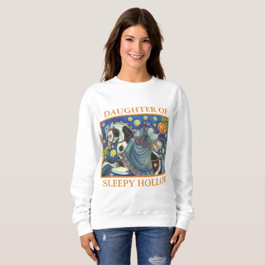 DOCHTER VAN SLEEPY HOLLOW HALLOWEEN SWEATSHIRT (Voorkant volledig)