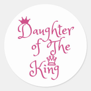 Dochter van The King Stickers