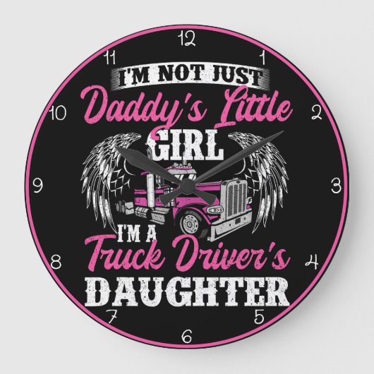 Dochter van vrachtwagenchauffeur: niet alleen het  grote klok (Voorkant)