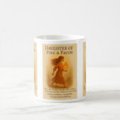 Dochter van vuur en gunst koffiemok (Center)