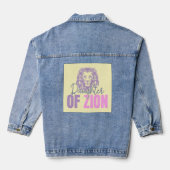 Dochter van Zion Denim Jacket (Achterkant)