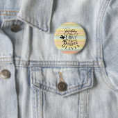 Dochter Verjaardag Calligrafie Aangepaste Naam Mod Ronde Button 5,7 Cm (In situ)