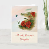 Dochter Verjaardag Kaart (Voorkant)