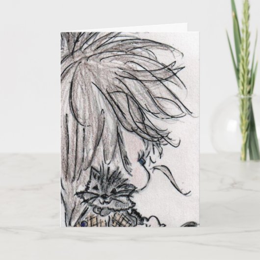 Dochter Verjaardag Kaart (Voorkant)