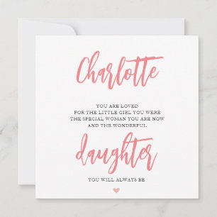 Dochter Verjaardag Kaart Gedicht